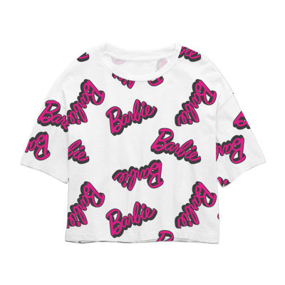 Capsule Little & Big Girls Crew Neck Short Sleeve Graphic T-Shirt
