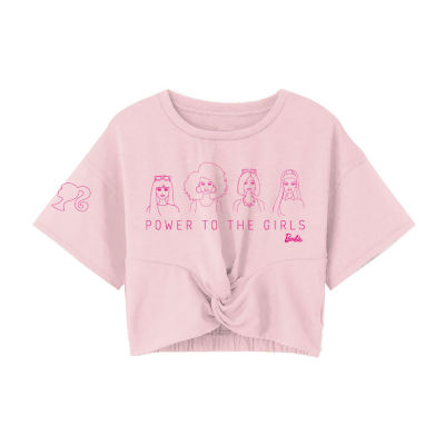 Capsule Little & Big Girls Crew Neck Short Sleeve Graphic T-Shirt