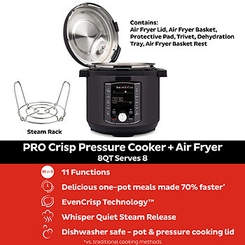 Best Buy: Instant Pot 8QT Crisp Pro EPC and Air Fryer Silver 113-0043-01