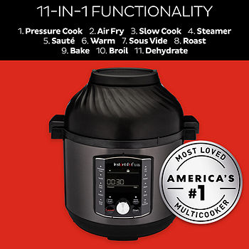 Instant Pot Pro Crisp 8-Quart Air Fryer and Electric Pressure Cooker Combo  with Multicooker Lids