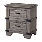 Central Park 2-Drawer Nightstand