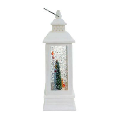 Kurt Adler Led Snowman Water Lantern Snow Globe