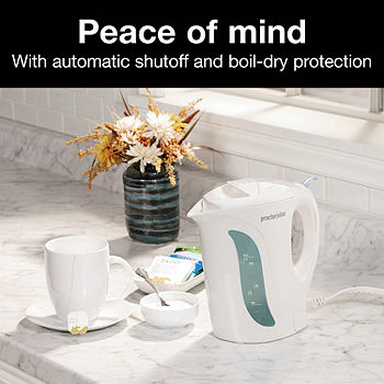 Proctor Silex 7 Cups 1.7-Liter Plastic Cordless Electric Kettle in