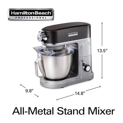 Hamilton Beach® All-Metal Stand Mixer with Attachment Hub