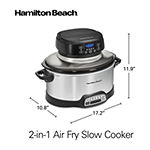 Hamilton Beach® 2-in1 Air Fry Slow Cooker