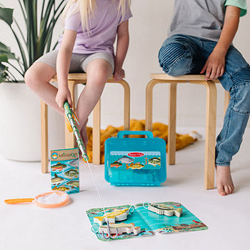  Melissa & Doug, Let's Explore Fishing Play Set : Toys & Games