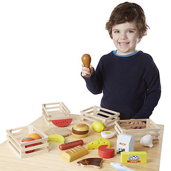 Melissa & Doug Wooden Smoothie Maker with Play Food (22 Pcs)