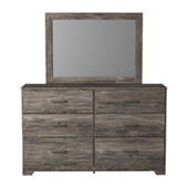 Signature Design by Ashley Culverbach Dresser and Mirror, Color: Gray -  JCPenney