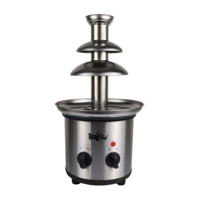 Total Chef 3 Tier Chocolate Fondue Fountain- 1.5 lbs (680 g