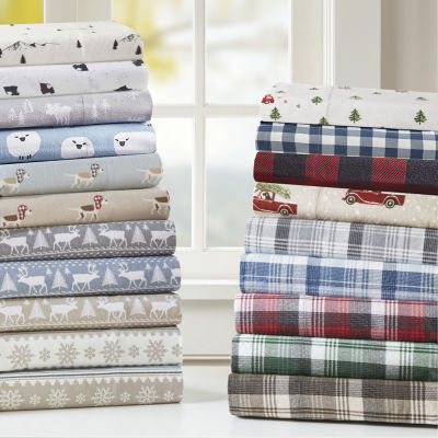 Woolrich Flannel Cotton Sheet Set