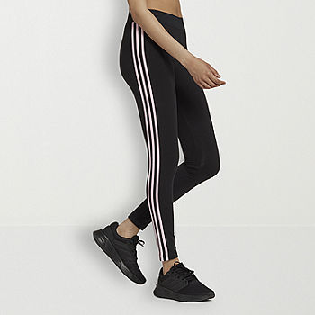 adidas Women Black Essentials 3-Stripes Woven 7/8 Pants