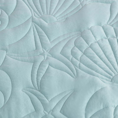 Caribbean Joe Solid Shell Outline Quilt Set