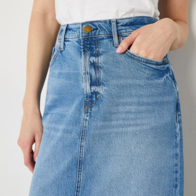 Levis denim shop skirt jcpenney