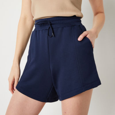 Stylus Womens Mid Rise Pull-On Short