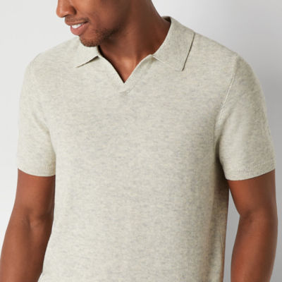 MENS SWEATER SS POLO