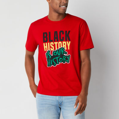 Hope & Wonder Black History Month Adult Short Sleeve 'Black Is Our History' Graphic T-Shirt