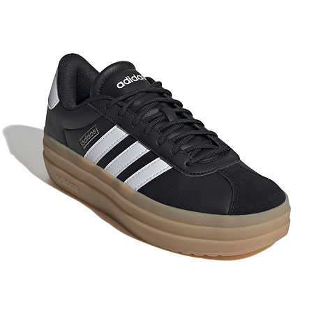 Adidas Vl Court Bold Womens Sneakers, 9 Medium, Black