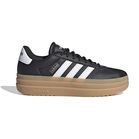 Adidas Vl Court Bold Womens Sneakers, 9 Medium, Black