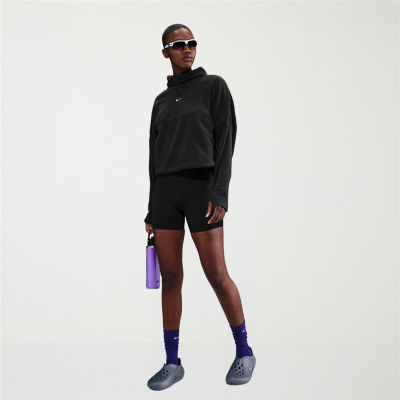 Nike Therma-FIT Womens Long Sleeve Lined Fleece Active Hoodie