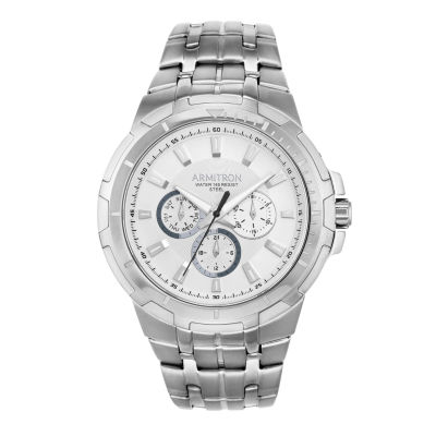 Armitron All Sport Mens Silver Tone Watch -20/5144svsv