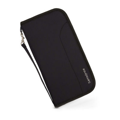 Samsonite Zip Around Travel Wallet, Color Black JCPenney