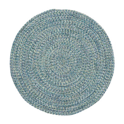 Capel Inc. Sea Pottery Concentric Braided Oval Rugs