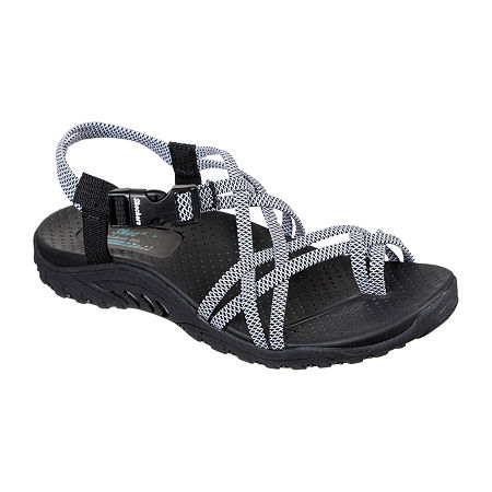  Womens > shoes > Strap Sandals-Skechers Womens Reggae Irie Mon Strap Sandals