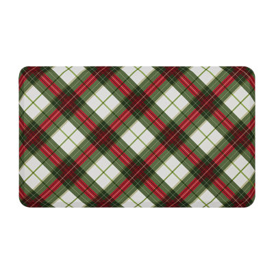Mohawk Home DriPro Tartan AntiFatigue 18"x30" Kitchen Mat, Color