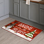 Mohawk Home Gnome For The Holidays Coir Rectangular Indoor Outdoor Doormat