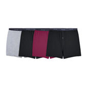  Fruit of the Loom Mens Knit Boxers Big Man 4-Pack Cotton Big  and Tall 4XB, Big Man - Knit Boxer - 4 Pack Black Gray, 4X-Large Big :  Clothing, Shoes & Jewelry