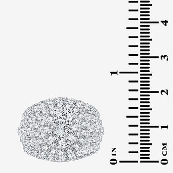 H-I / Si1) Womens 4 CT. T.W. Lab Grown White Diamond 10K H-I / Si1) Womens 4 CT. T.W. Lab Grown White Diamond 10K