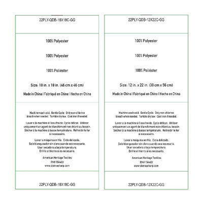 Your Lifestyle By Donna Sharp Sand Dune 2-pc. Rectangular Square Throw Pillow