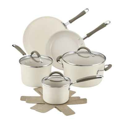 Rachael Ray Cucina Ceramic 10-pc. Non-Stick Cookware Set