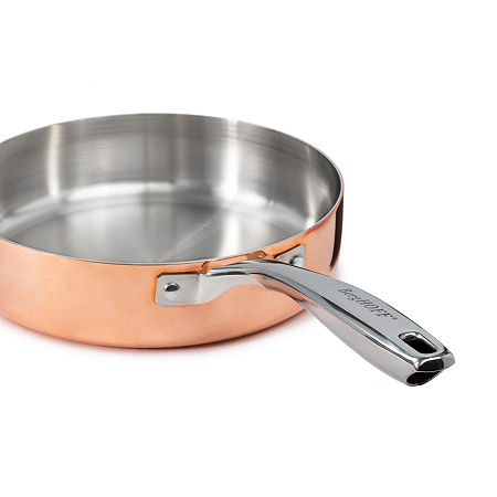 BergHOFF Vintage Tri-Ply Stainless Steel Copper Polished 15-pc. Cookware Set, One Size, Orange