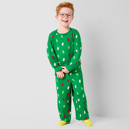 JCPenney x HARIBO Toddler Boys 2-pc. Pant Pajama Set, 2t, Green