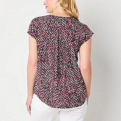 Crinkle Tops for Women - JCPenney Crinkle Tops for Women - JCPenney