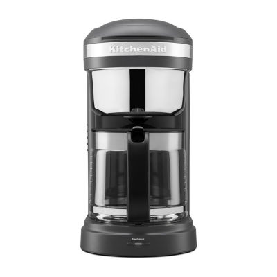 KitchenAid 12-Cup Drip Coffee Maker with Spiral Showerhead and Programmable Warming Plate