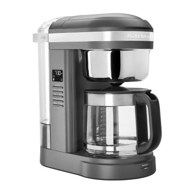 KitchenAid 12-Cup Drip Coffee Maker with Spiral Showerhead and Programmable Warming Plate