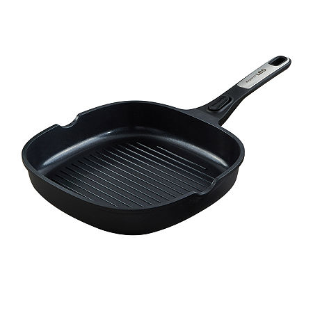 BergHOFF Leo Phantom Ceramic Non-Stick 10.25 Grill Pan, One Size, Black