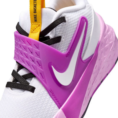 Nike Team Hustle D 12 Little Kid Girls Running Shoes