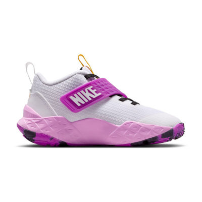 Nike Team Hustle D 12 Little Kid Girls Running Shoes