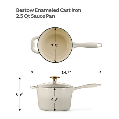 Tramontina Bestow Cast Iron 2.5-qt. Sauce Pan