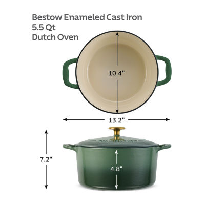 Tramontina Bestow Cast Iron 5.5-qt. Dutch Oven