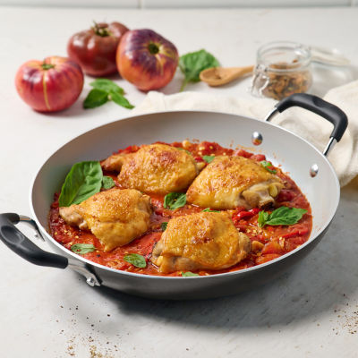 Tramontina Aluminum Ceramic 11-pc. Nesting Cookware Set