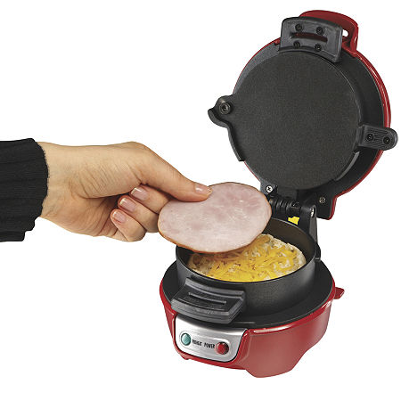 Hamilton Beach Breakfast Sandwich Maker, One Size, Red