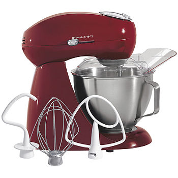Hamilton Beach® Metal Stand Mixer 63232, Color: Red - JCPenney