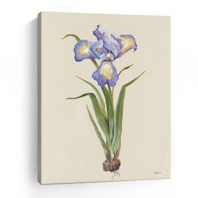 Lumaprints Blue Iris Giclee Canvas Art