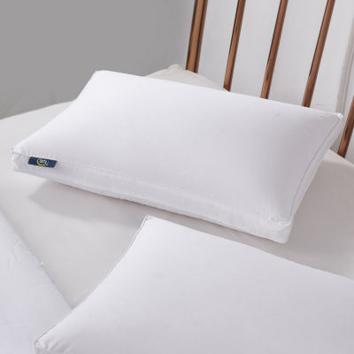 Serta® Tencel Cotton Allergen Barrier Down Firm Density Bed Pillow