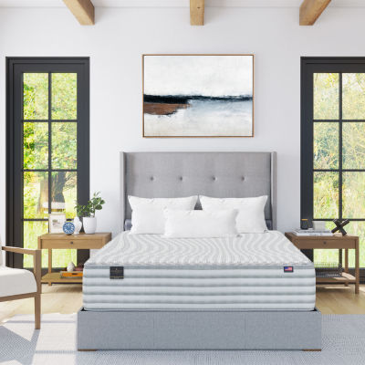 JCP Exclusive! Fieldcrest EcoLuxe 12.5" Plush Tight Top - Mattress + Box Spring