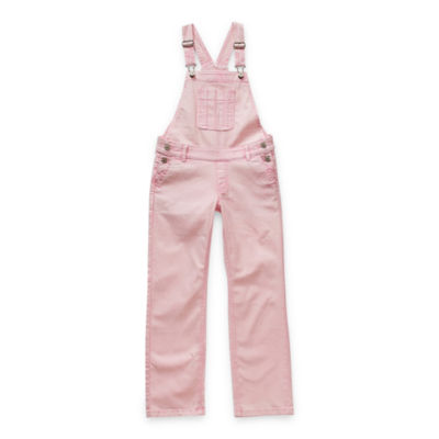 Thereabouts Straight Leg Little & Big Girls Overalls